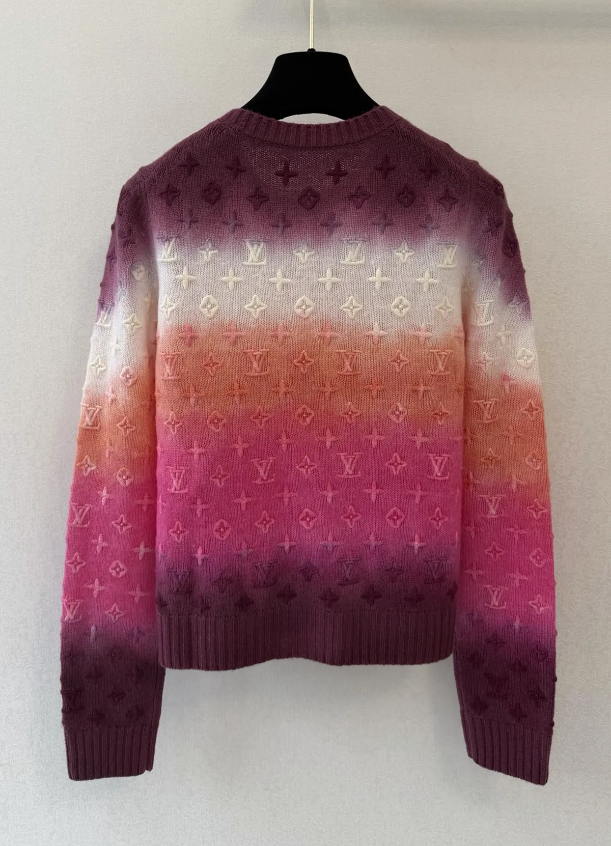 LOUIS VUITTON 3D Monogram Tie Dye Cardigan - Image 11