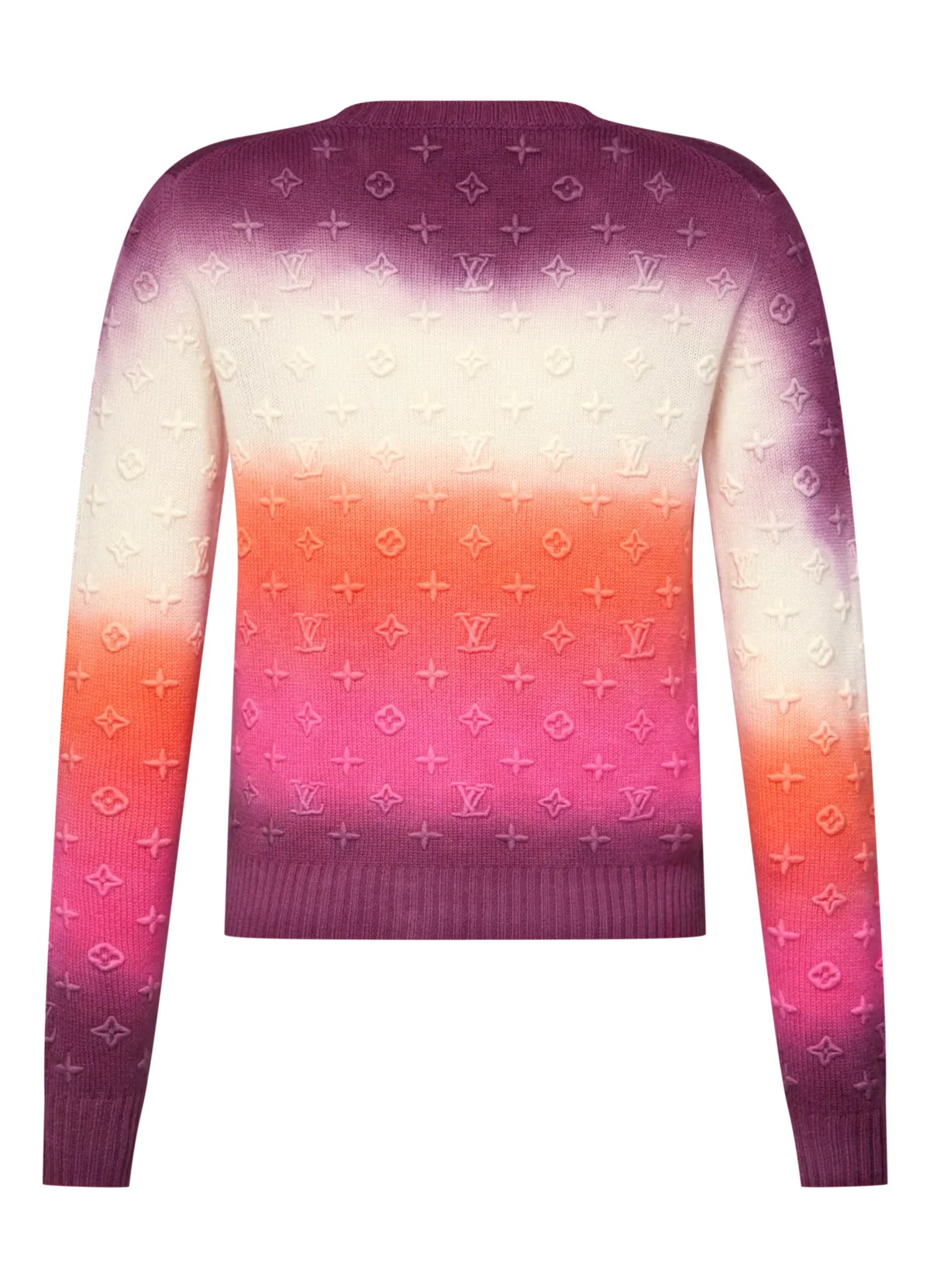 LOUIS VUITTON 3D Monogram Tie Dye Cardigan - Image 7