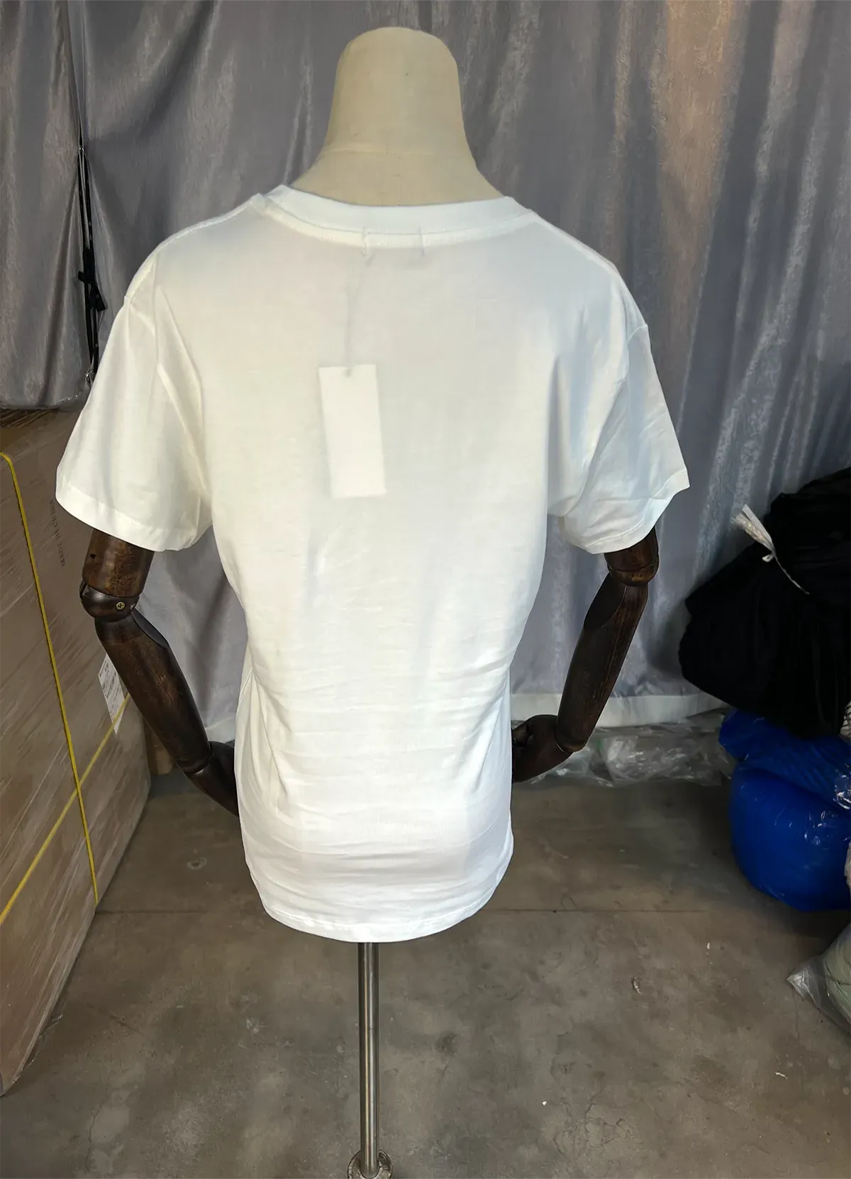 Women’s White Cotton Short-Sleeve Tee with Vacation Polo Bear Graphic by Ralph Lauren - Image 6
