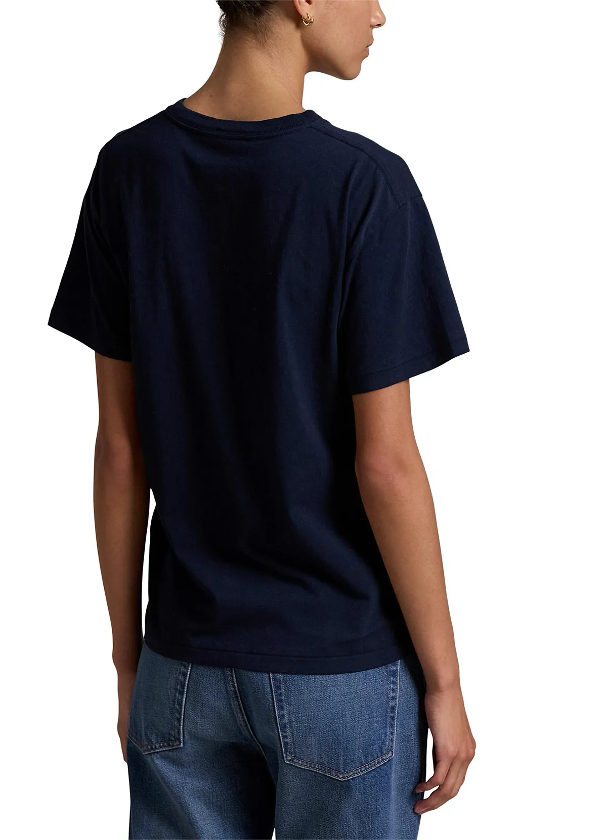 Ralph Lauren Women’s Polo Bear Print Cotton Crewneck T-Shirt - Navy - Image 3