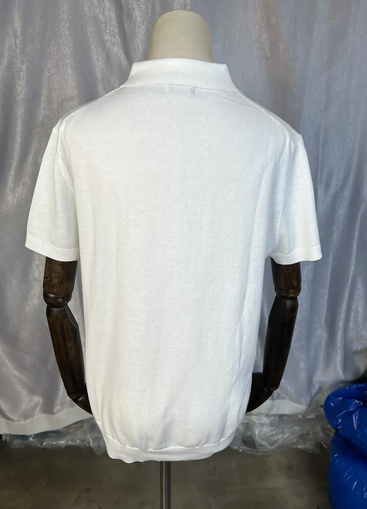 Polo Ralph Lauren White Classic Fit Mesh Polo Shirt - Image 8