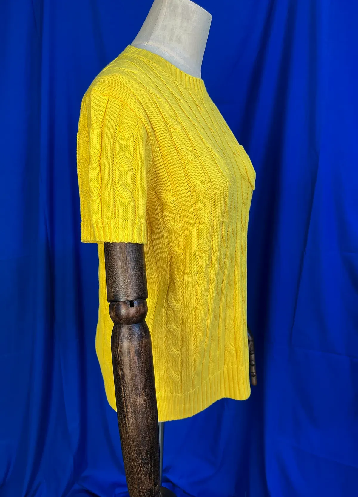 Cable-Knit Cotton Short Sleeve Jumper Save to Wishlist Polo Ralph Lauren - Image 12